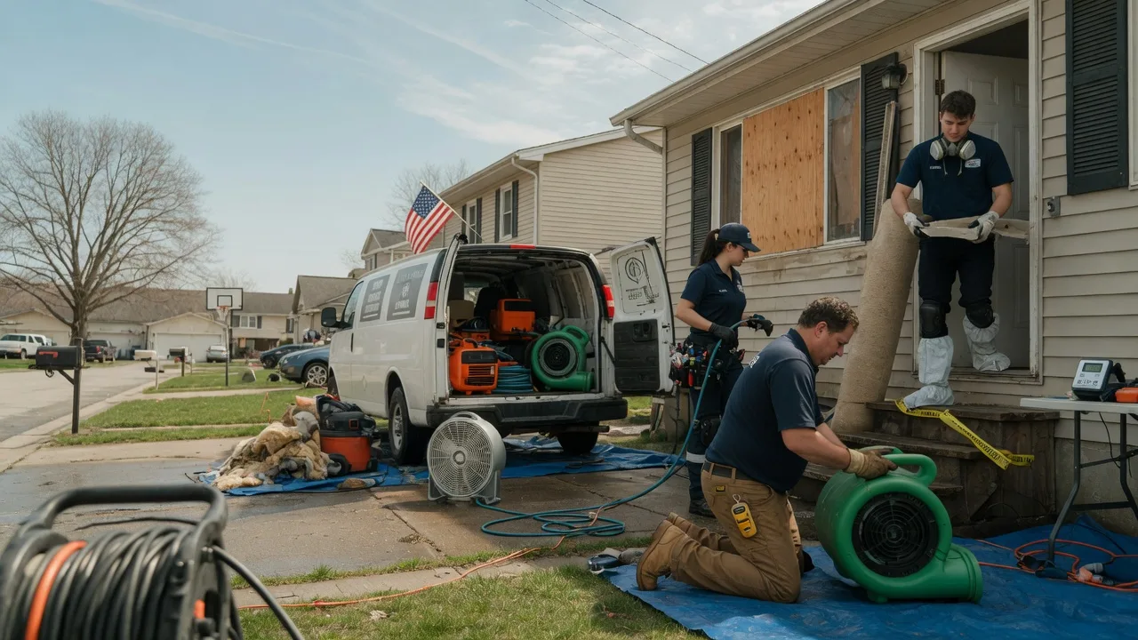 Water Damage Restoration in Franklin, TX near me
